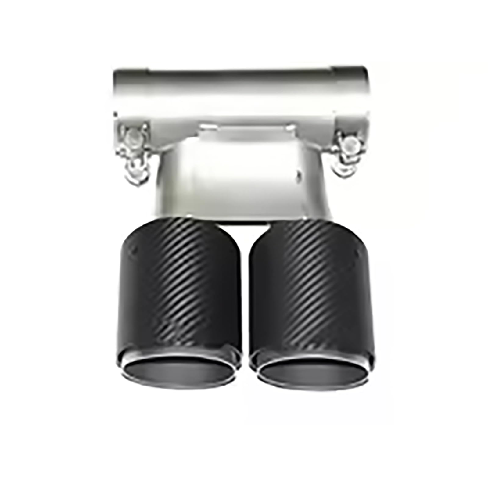 For 09-24 Porsche Cayman 981 987 718 Boxster Rectangular Exhaust Upgrade Dual Outlet Stainless Steel Muffler Exhaust Pipe von XIAXIAJIA