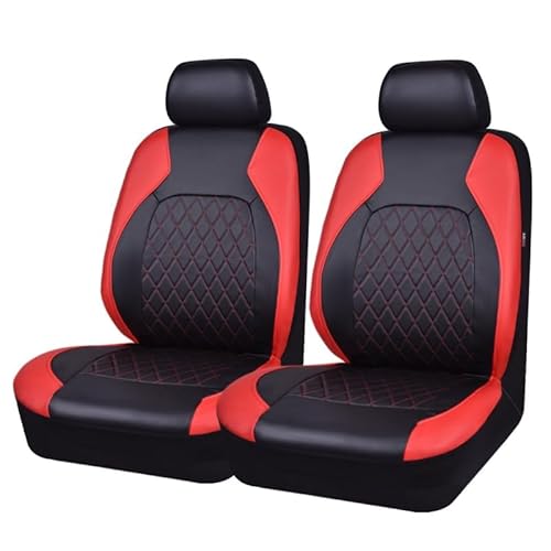 2 pcs Auto-Sitzbezüge Set, für Peugeot 107 2012 2013 2014 Rutschfester Bequem Atmungsaktiv Herausnehmbar und waschbar Auto Zubehör Innenraum,D von XIIDSTR