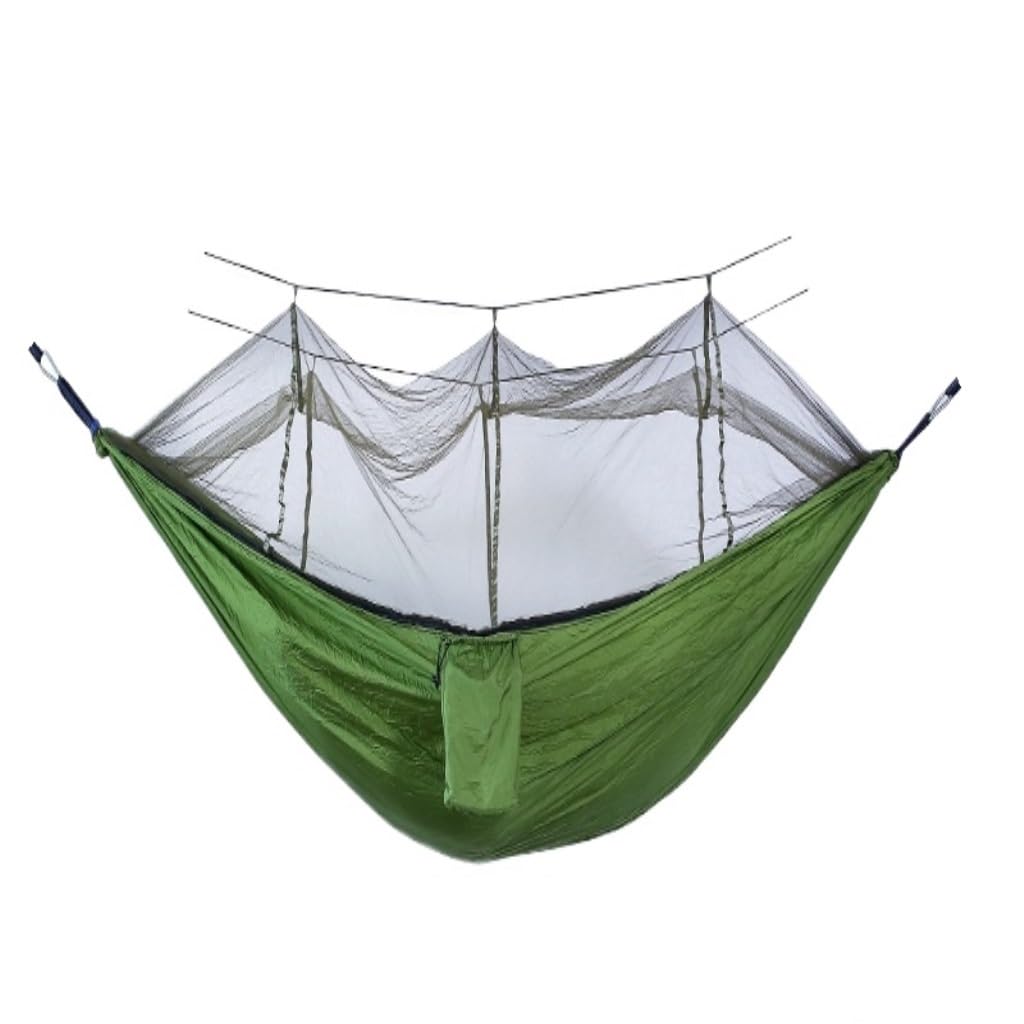 Hängematte Im Freien Camping Outdoor Schnell Öffnen Hängematte Anti-moskito Anti-Seite Fall Tragbare Camping Hängematte Moskito Net Hängematte Hängematte(C) von XIMINGHE