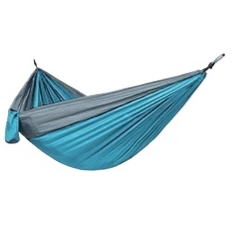 Hängematte Im Freien Einzel-Doppel-Anti-Rollover-Nylon-Hängematte, Schaukel, Outdoor-Hängematte, Outdoor-Camping, Fallschirmtuch-Hängematte Hängematte(C) von XIMINGHE