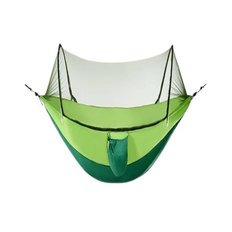 Hängematte Im Freien Hängematte Outdoor Anti-Rollover Sommer Einzel Doppelhaus Mit Moskitonetz Camping Anti-Moskito-Schaukel Hängematte(C) von XIMINGHE