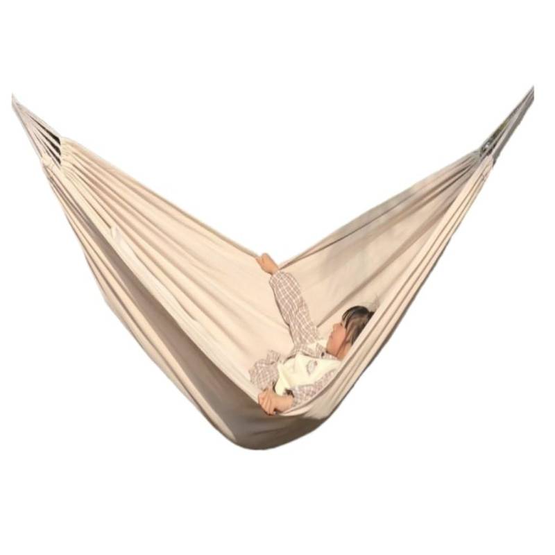 Hängematte Im Freien Hängematte Outdoor Camping Anti-Rollover Outdoor Camping Schaukel Verdickte Leinwand Freizeit Ethnische Prinzessin Stil Hängematte(A) von XIMINGHE