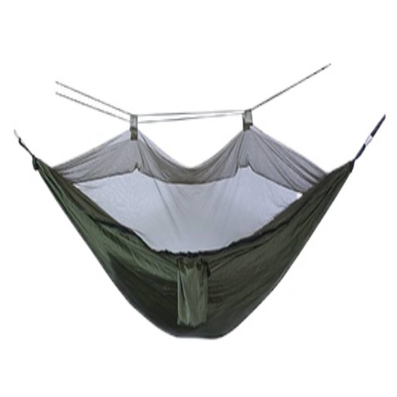 Hängematte Im Freien Outdoor Camping Moskitonetz Hängematte Nylon Fallschirm Stoff Hängematte mit Moskitonetz Outdoor Schaukel Hängematte Hängematte(E) von XIMINGHE