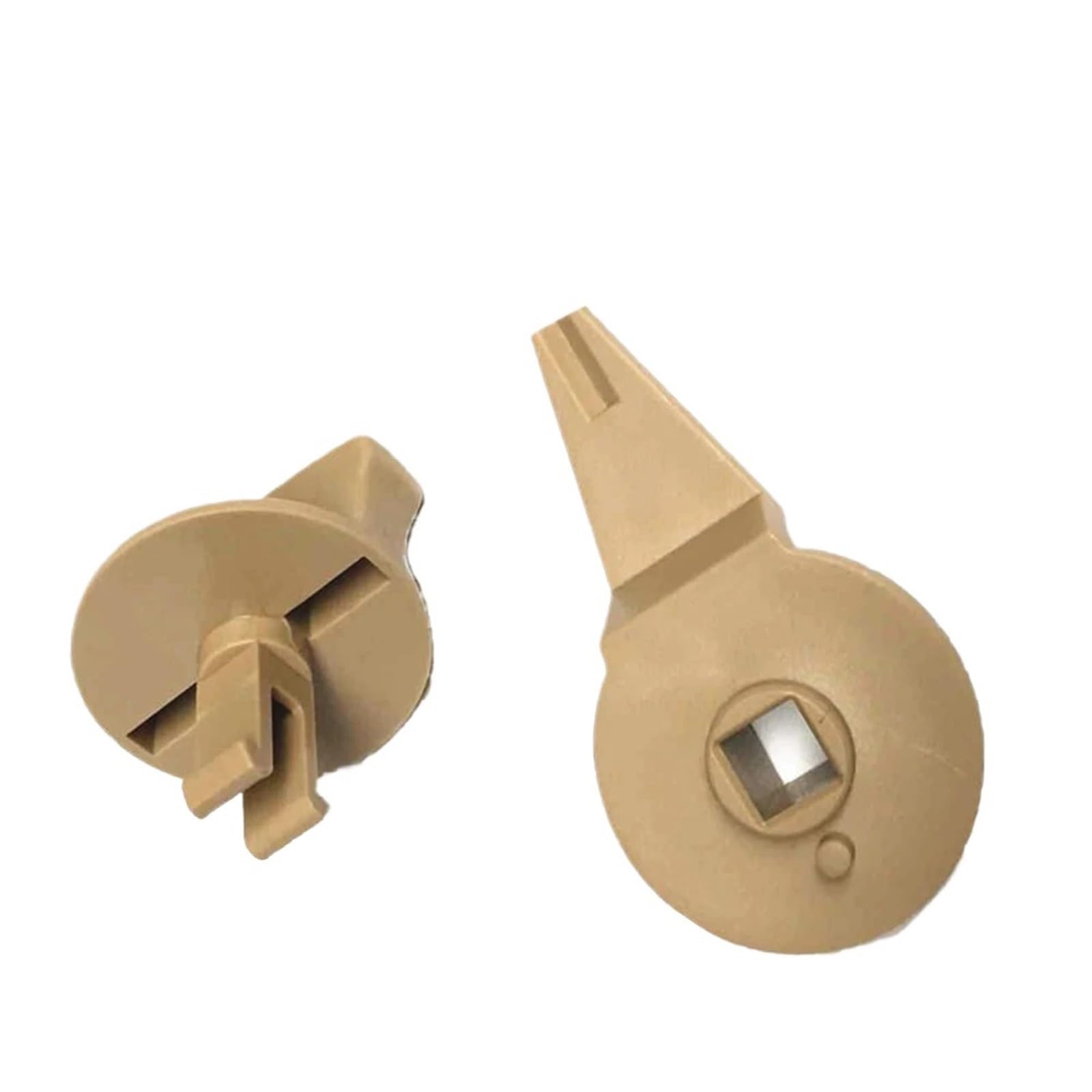 XIMINGHE [Replacement] 1 Satz Warndreieck-Knopf-Klammer-Clip for VW for Passat B6 B7 for Touran for Tiguan 5N for Golf 4 5 6 7 for GTI for Jetta for MK5 for Audi A5 8T Q7 4L (X1 Beige) von XIMINGHE