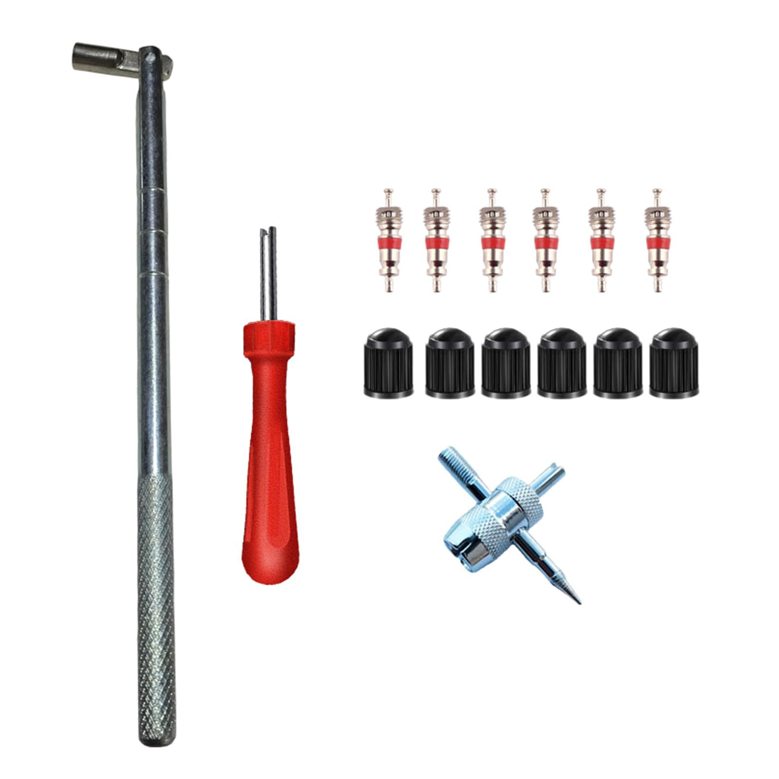 XINAJUND Autoreifenreparatur-Werkzeug-Kits, effizientes und praktisches Reifen-Abzieher-Set, Metall-Reifenreparaturwerkzeuge, vielseitiges Auto-Abzieher-Set von XINAJUND