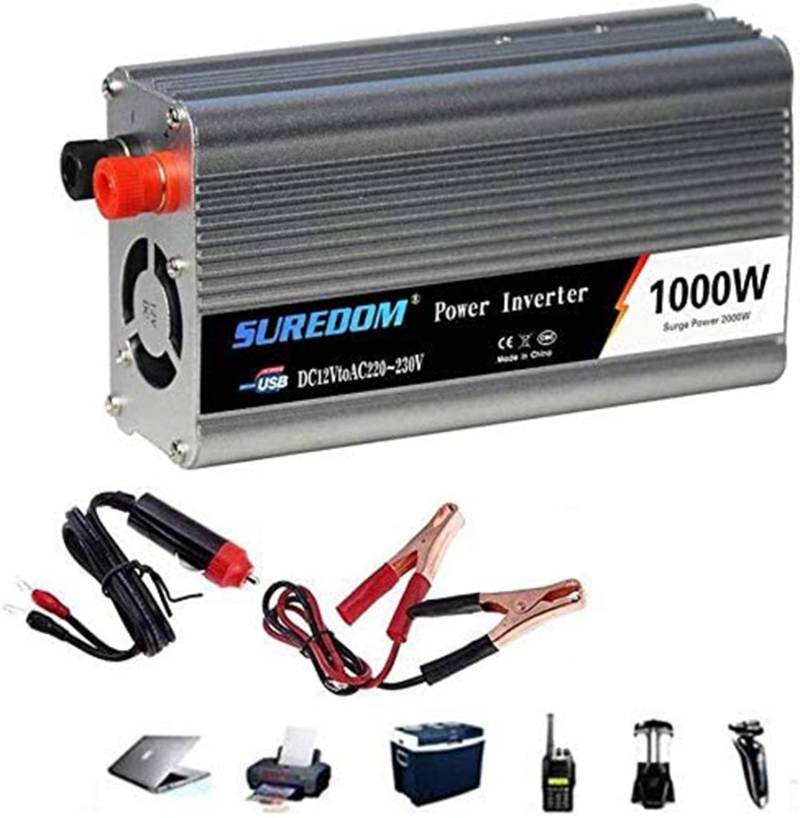 1000W KFZ Reiner Sinus Spannungswandler Auto Wechselrichter 12V 24V auf 220V 230V 240V Transformator Umwandler-Inverter Konverter Pure Sine Wave inverte 2000 Watt (24vTo110v) von XINGSHANG