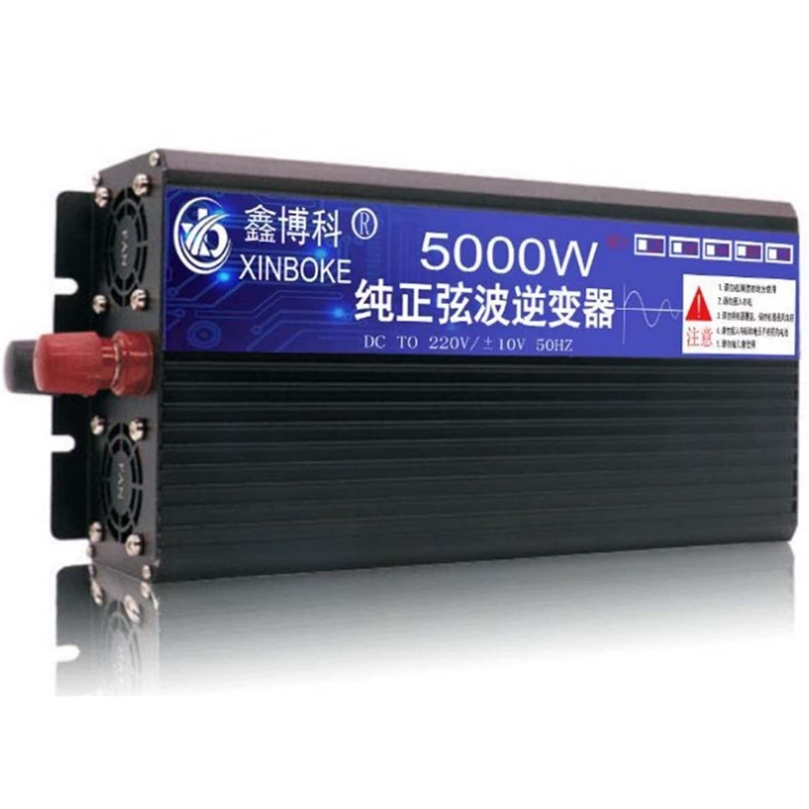 3000W 4000W 5000W Reiner Sinus Wechselrichter 12V 24V 48V 60V 72V auf 220V 230V Auto Spannungswandler Inverter KFZ Konverter Voltage Converter Umwandler mit Steckdose,Digital Anzeige Konverter(5000W,4 von XINGSHANG