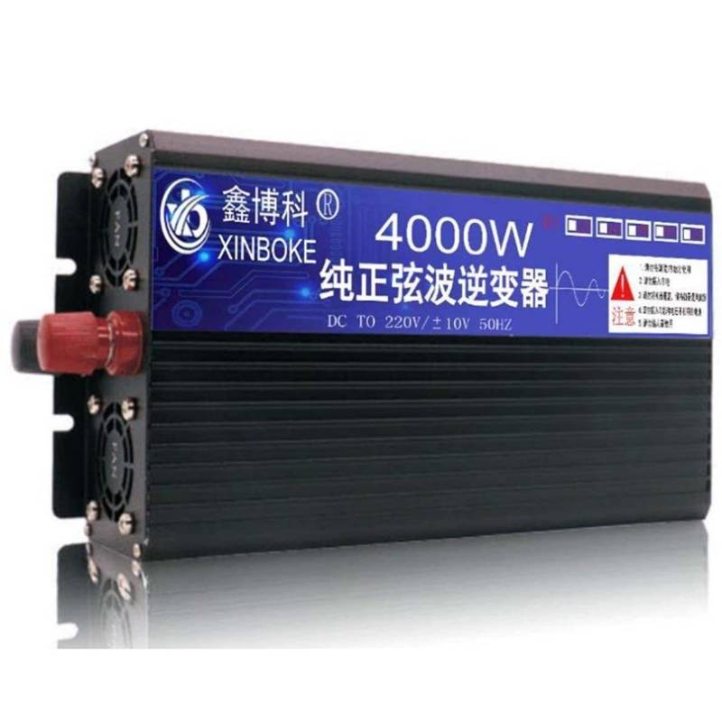 3000W 4000W 5000W Reiner Sinus Wechselrichter 12V 24V 48V 60V 72V auf 220V 230V Auto Spannungswandler Inverter KFZ Konverter Voltage Converter Umwandler mit Steckdose,Digital Anzeige Konverter(4000W,6 von XINGSHANG