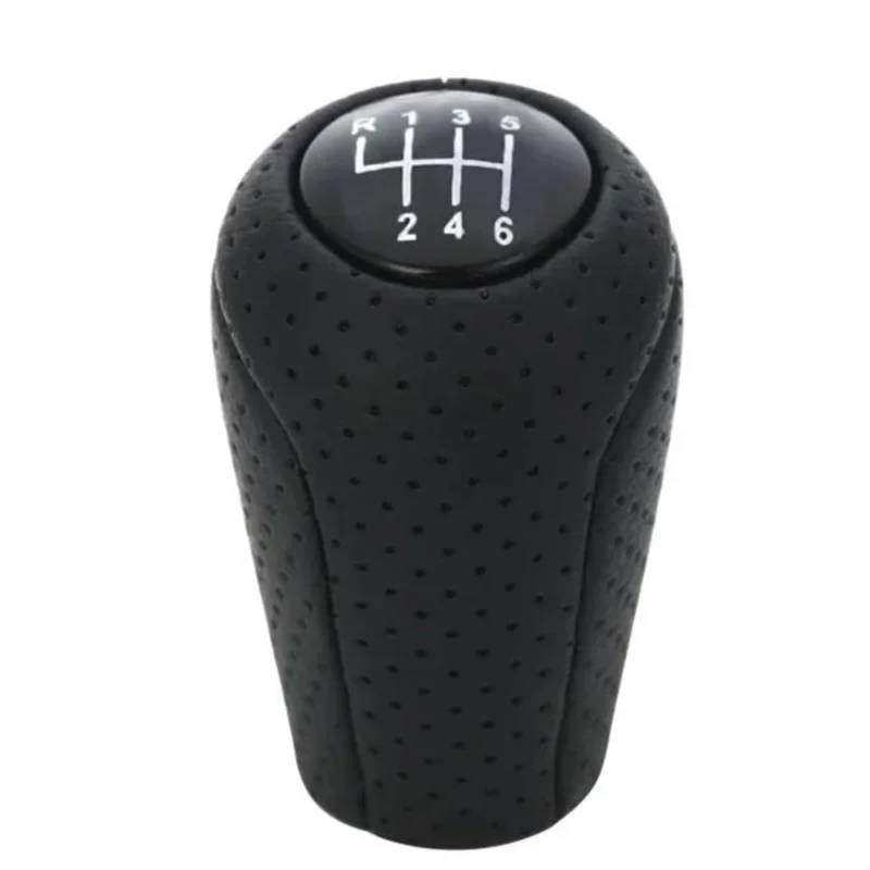 XINWELZ Kompatibel Mit Mazda Für MX-5 NC 3 2005 2006 2007 2008 2009 2010 2011 2012 2013 2014 5/6 Für Geschwindigkeit Getriebe Shift Knob Shifter Hebel Arm Headball Gang Schaltknauf(6 Speed B) von XINWELZ