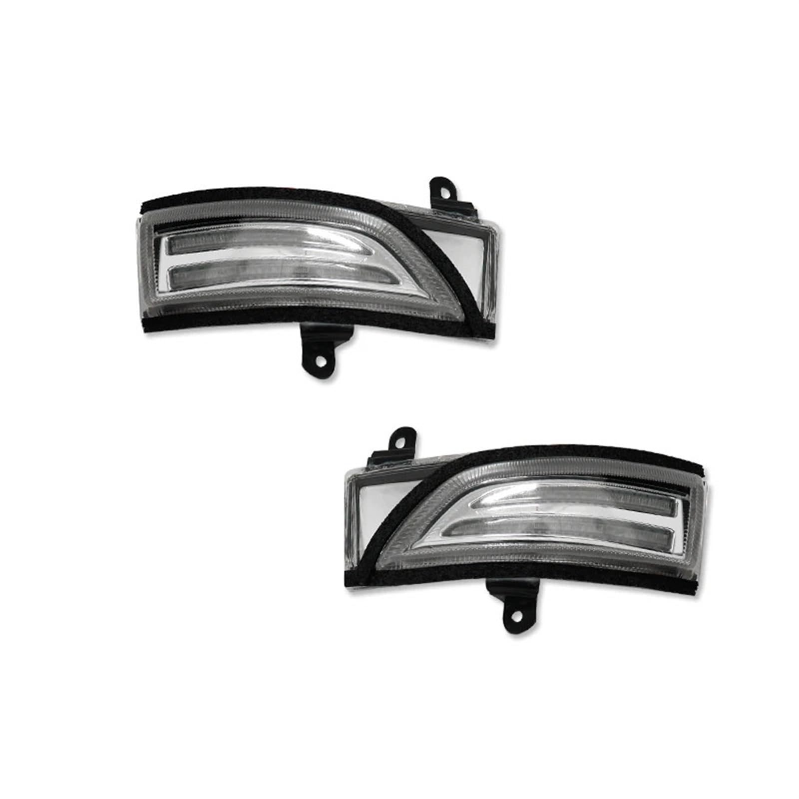 XINWELZ Kompatibel Mit Subaru Für Legacy Für Outback 2012–2017 Seitenspiegel, Bernsteinfarbenes Blinklicht, Auto-Rückspiegel, Blinker Rückspiegel Blinker Lampe(White) von XINWELZ