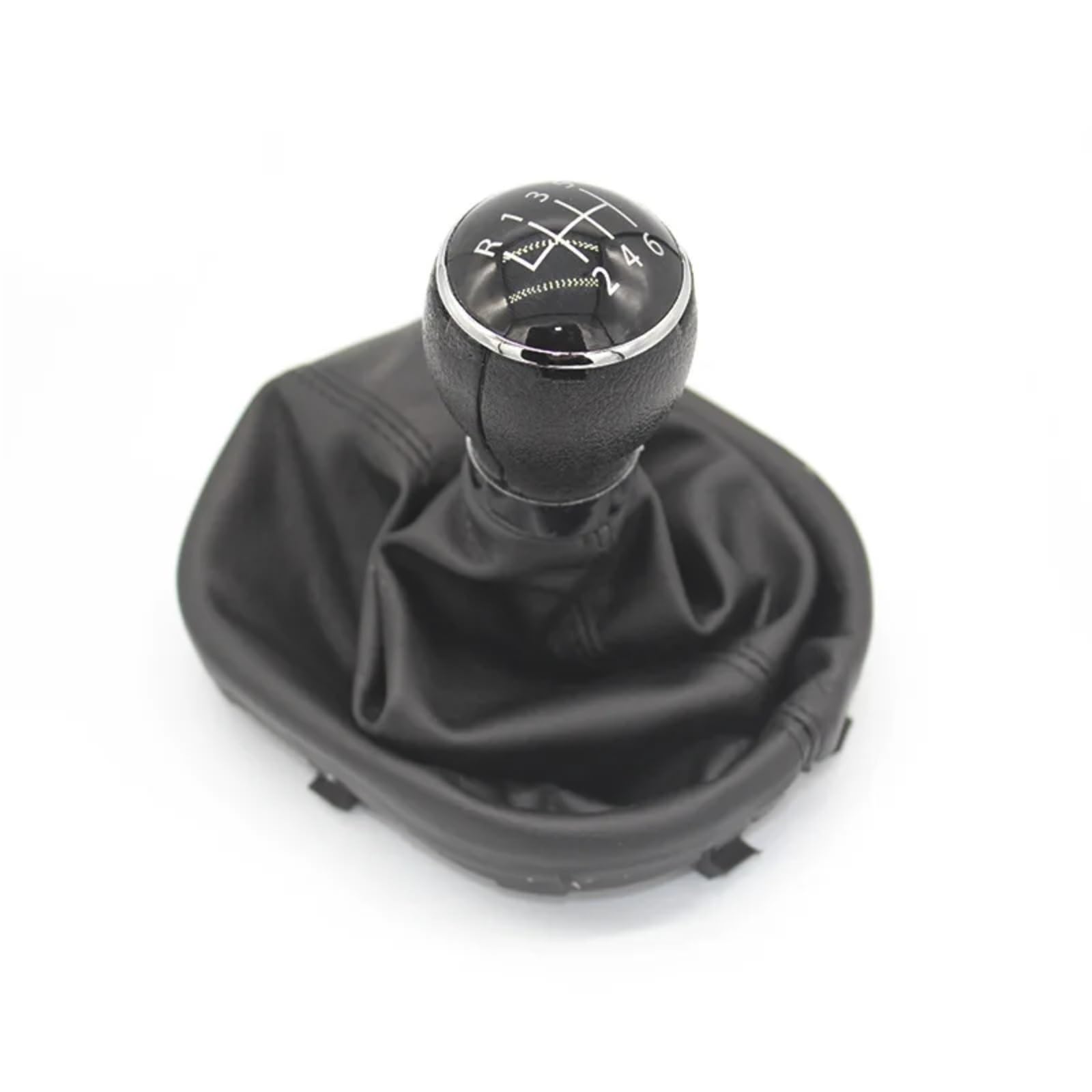 XINWELZ Kompatibel Mit VW Für Caddy Mk2 2004 2005 2006 2007 2008 2009 5/6 Für Gang-Schaltknauf Auto-Automatik-Schalthebelknopf-Stick-Kopf Gang Schaltknauf(6 Speed) von XINWELZ