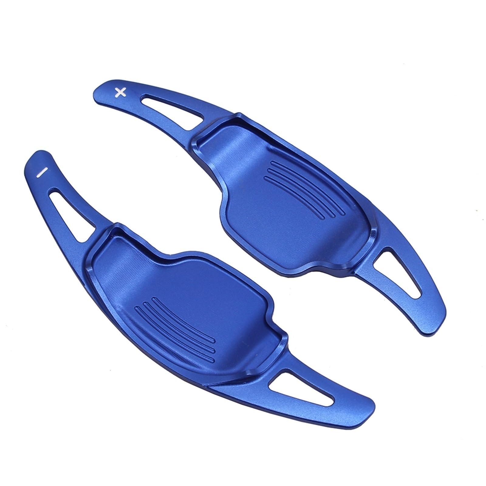 XINWELZ Shifter Paddles Kompatibel Mit Chevrolet Für Camaro 2012 2013 2014 2015 Aluminium-Auto-Lenkrad-Schaltwippen-Verlängerung Legierungs-Aufkleber-Dekoration(Blue) von XINWELZ