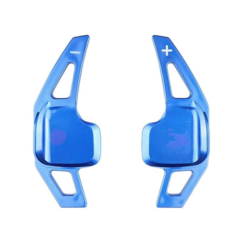 XINWELZ Shifter Paddles Kompatibel Mit Für 4er-Serie F32/F33/F36 2014 2015 2016 2017 2018. Zubehör-Set Für Auto-Lenkrad-Schaltwippenerweiterungen(Blue) von XINWELZ