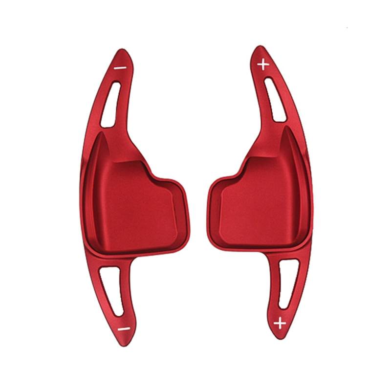 XINWELZ Shifter Paddles Kompatibel Mit Für X1 X3 X4 X5 X6 F20 F22 F30 F10 F07 F48 F25 F26 F15 F16 Auto-Lenkrad-Schaltwippen Auto-Schaltwippen(Red) von XINWELZ