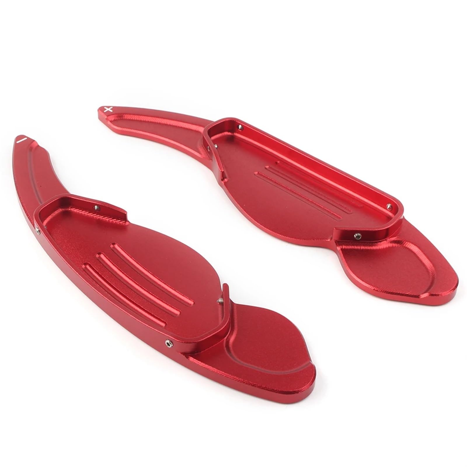 XINWELZ Shifter Paddles Kompatibel Mit Land Für Rover Für Range Für Rover Sport (L494) 2014-2017 Für Freelander 2 (LR2) 2011-2015 Auto-Schaltwippen Auto-Innenteile(Red) von XINWELZ