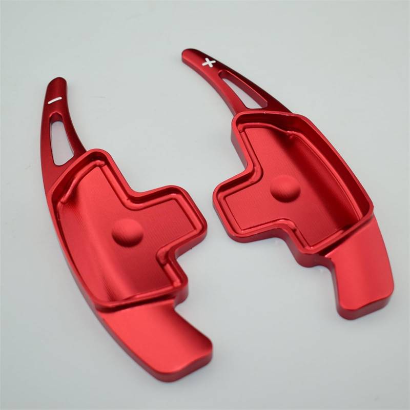 XINWELZ Shifter Paddles Kompatibel Mit Mercedes Für Benz Für W176 W205 W246 C117 W218 2015-2017 Auto-Lenkrad-Schaltwippen Erweiterte Schaltwippen(Red) von XINWELZ