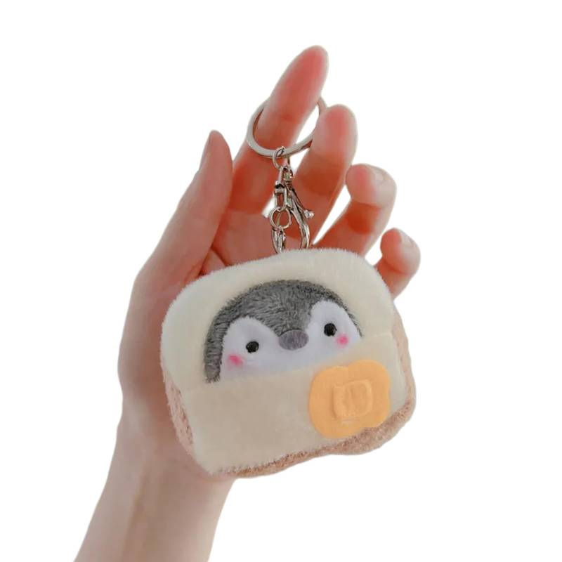 XINgjyxzk Einzigartiger Schlüsselanhänger Geschenk Cartoon Plüschpuppe Anhänger Mädchen Schultasche Charm Stofftier Schlüsselanhänger Spielzeug Geschenk Für Mädchen von XINgjyxzk