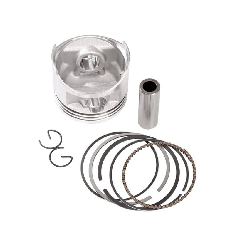 XIOSOIAHOU Kolbenring 49.25mm Pin 13mm Motorrad Motorkolben und Ring Kit Fit für Yamaha XV250 XV 250 XC125 XC 125 +25 Übergröße 0,25 + 0,25 mm von XIOSOIAHOU