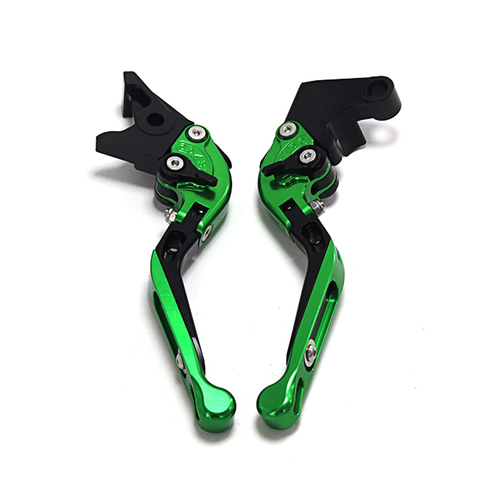 Für DUCA&T*I 748 1999 2000 2001 2002 Motorrad Klappbar Ausziehbar CNC Motorrad Einstellbare Kupplung Bremshebel Remkoppelingshendels (GreenBlackGreen) von XIQIUYMJ