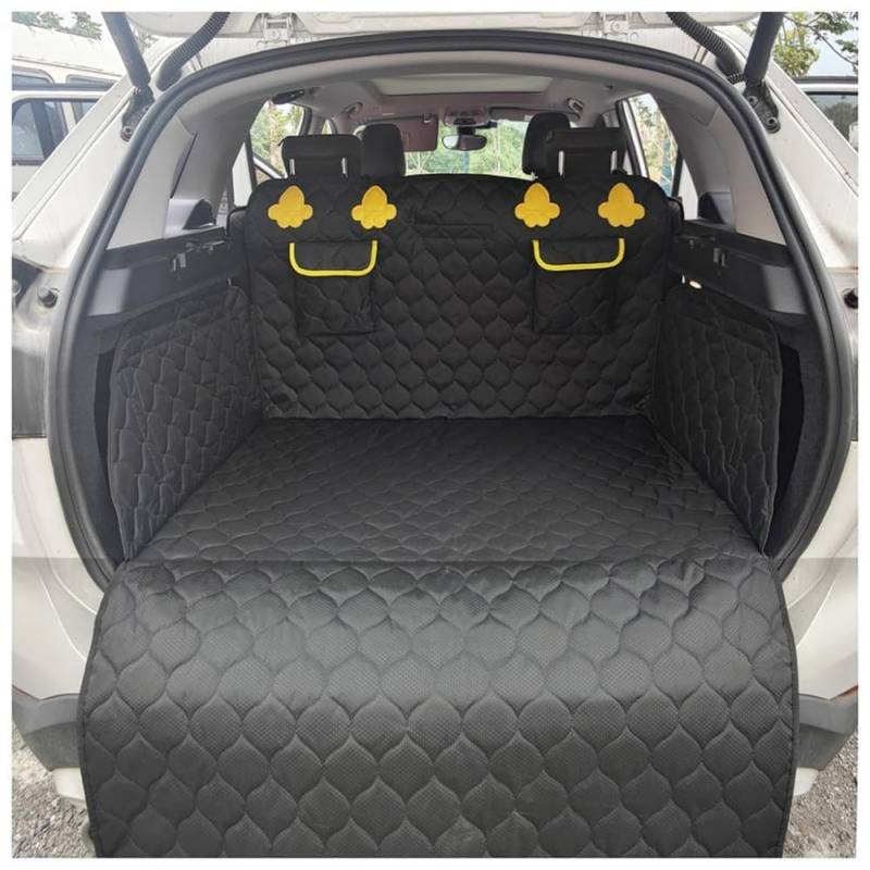 XIUDAM Kofferraumschutz mit Ladekantenschutz für Citroen C Quatre Hatchback 2012 2013 2014 2015, Auto Schutzmatte Schondecken Wasserdicht rutschfest langlebig Faltbar Zubehör von XIUDAM