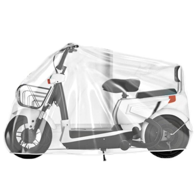 XIWJLWO Motorradplane, wasserdichte, staubdichte und UV-beständige Motorradabdeckung, Outdoor-Plane für Mopeds von XIWJLWO