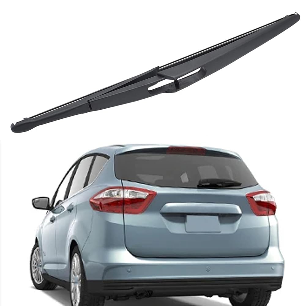 Rear Scheibenwischer für Ford C-Max MK2 2011-2023, Wischerblätter Wischerblatt Wischerarm der Heckscheibe Scheibenwischer Teile 12 " von XIXIYAN