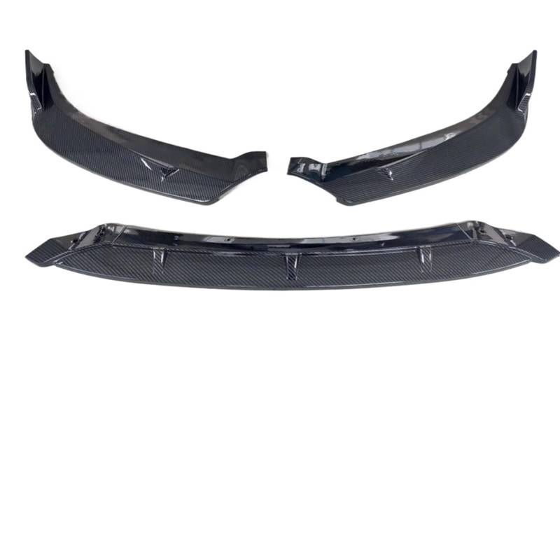 Auto Frontspoiler 3PCS Auto Vorderen Stoßfänger Lip Spoiler Splitter Diffusor Abnehmbare Körper Abdeckung Schutz Für Nissan Für Sentra Für Sylphy 2016 2017 2018 2019 Auto Front Bumper Lip Body Kit(Car von XJJLYQ