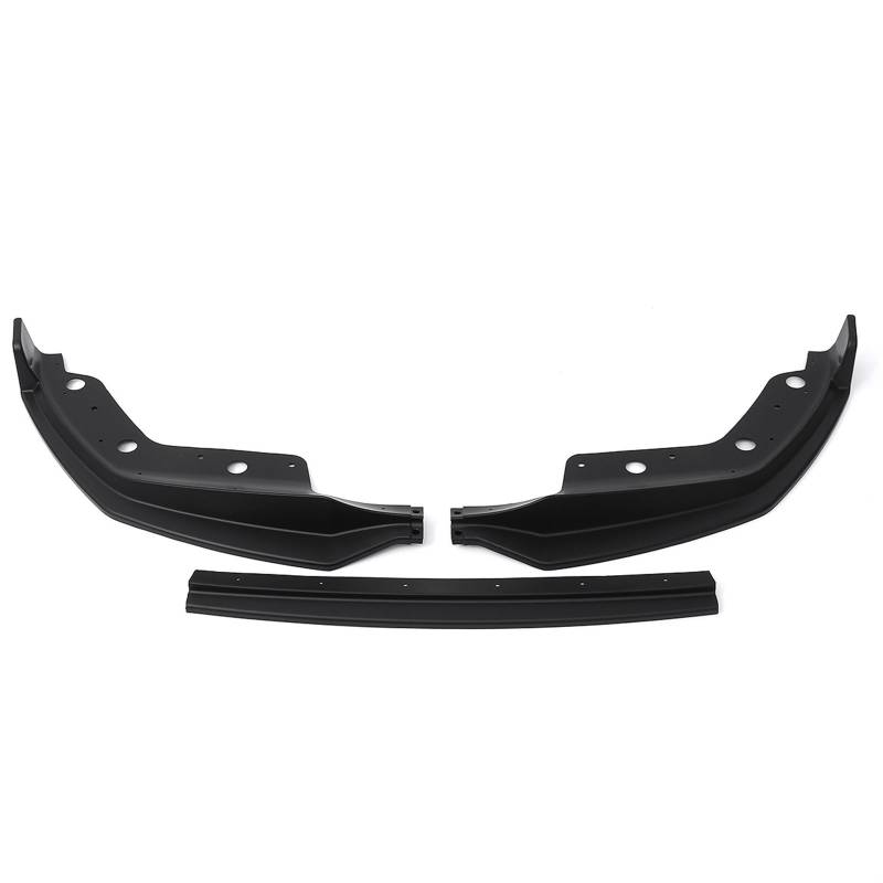 Auto Frontspoiler 3PCS Auto Vorderen Stoßfänger Lip Spoiler Splitter Diffusor Abnehmbare Körper Kit Abdeckung Schutz Für 3-Serie Für G20 2019 2020 Auto Front Bumper Lip Body Kit(Matte Black) von XJJLYQ