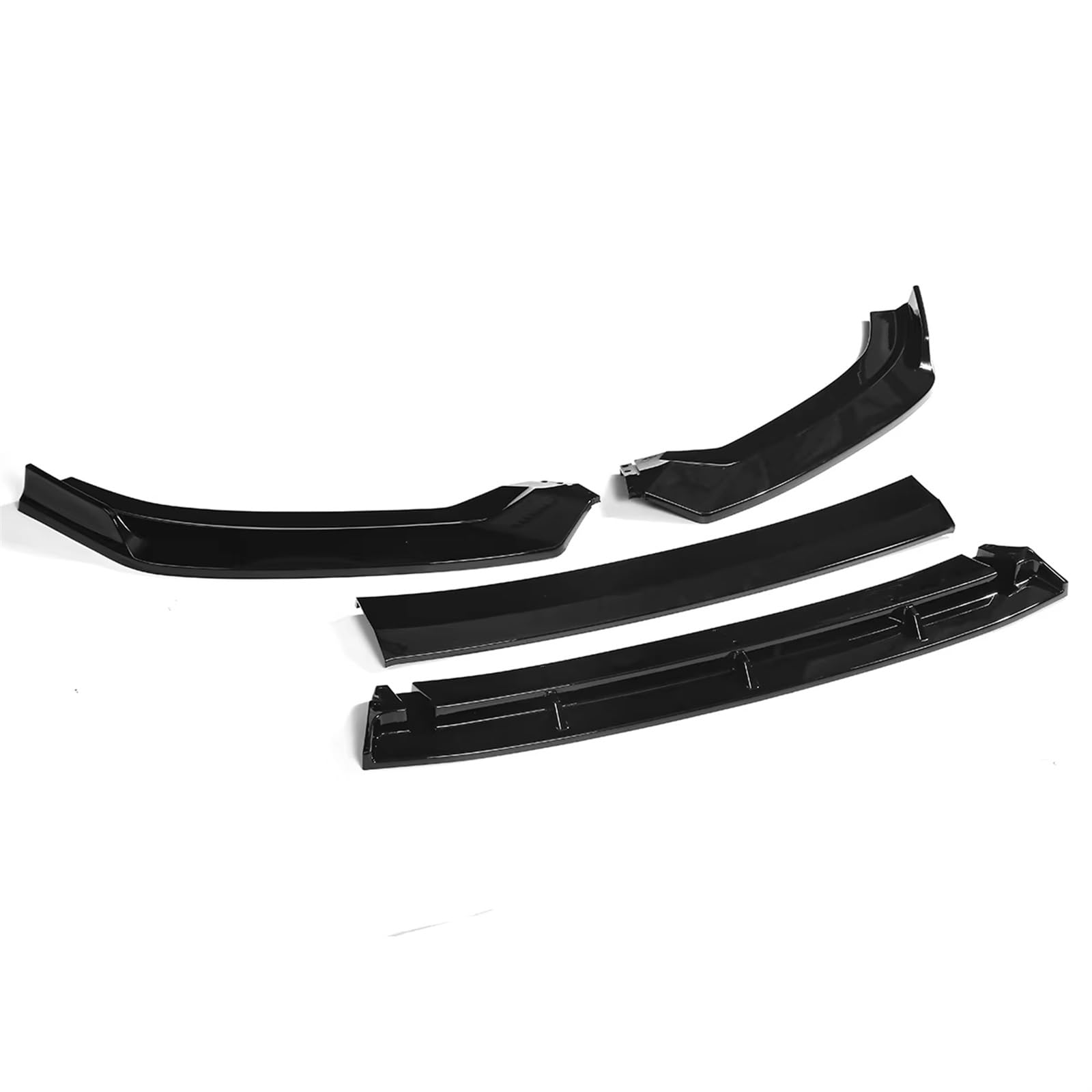 Auto Frontspoiler Auto Front Stoßstange Splitter Lip Diffusor Körper Kit Spoiler Schutz Für A3 Für S-Linie Für S3 2017 2018 2019 Auto Front Bumper Lip Body Kit von XJJLYQ