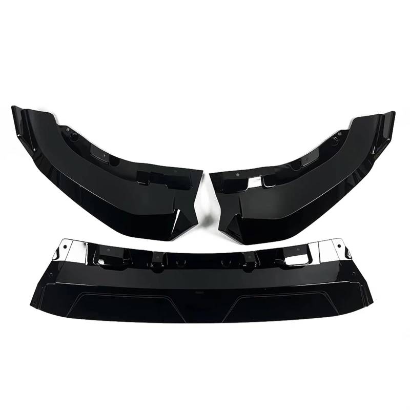 Auto Frontspoiler Auto Front Stoßstange Splitter Lip Spoiler Diffusor Schutz Abdeckung Körper Kits Zubehör Auto Tuning Teile Für G07 Für X7 Für LCI 2023-2024 Auto Front Bumper Lip Body Kit(Glossy blac von XJJLYQ