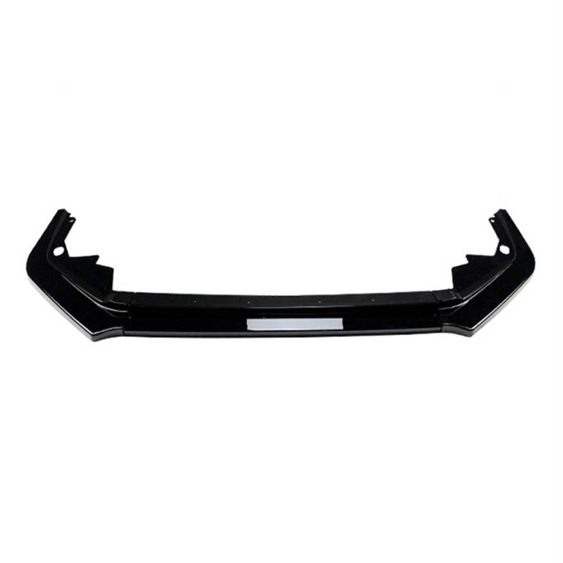 Auto Frontspoiler Auto Vorderen Stoßfänger Lip Spoiler Diffusor Splitter Körper Kit Schürzen Abdeckung Schutz Trim Für Civic Für 11th 2021 2022 2023 2024 Auto Front Bumper Lip Body Kit(Glossy Black) von XJJLYQ