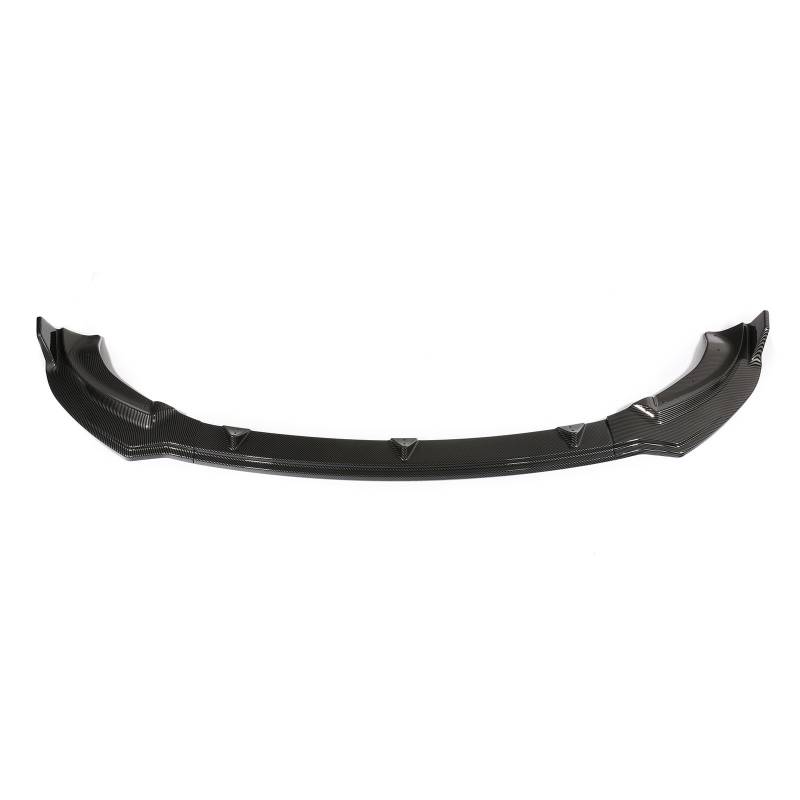 Auto Frontspoiler Auto Vorderen Stoßfänger Lip Spoiler Körper Kit Stoßstange Wache Schutz Splitter Für Tesla Für Modell 3 2016 2017 2018 2019 Auto Front Bumper Lip Body Kit(Carbonfiber) von XJJLYQ