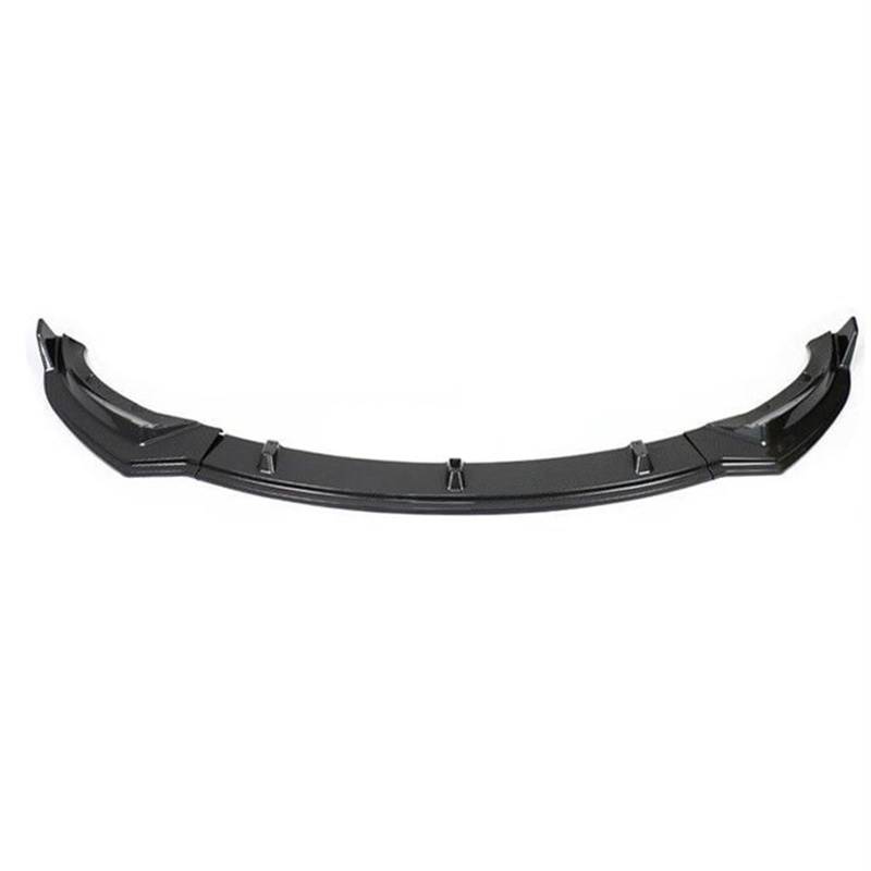 Auto Frontspoiler Auto Vorderen Stoßfänger Lippe Kinn Diffusor Körper Kit Spoiler Deflektor Tuning Zubehör Für Tesla Für Modell 3 2023-2024 Auto Front Bumper Lip Body Kit(Carbon Look) von XJJLYQ