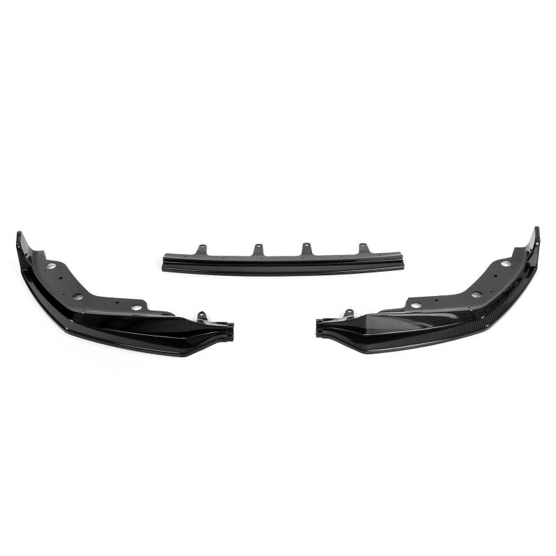 Auto Frontspoiler Frontschürze Lip Spoiler Front Stoßstange Wache Diffusor Splitter Für 3-Serie Für G20 Für G28 2019 2020 2021 Auto Front Bumper Lip Body Kit(Carbonfiber) von XJJLYQ