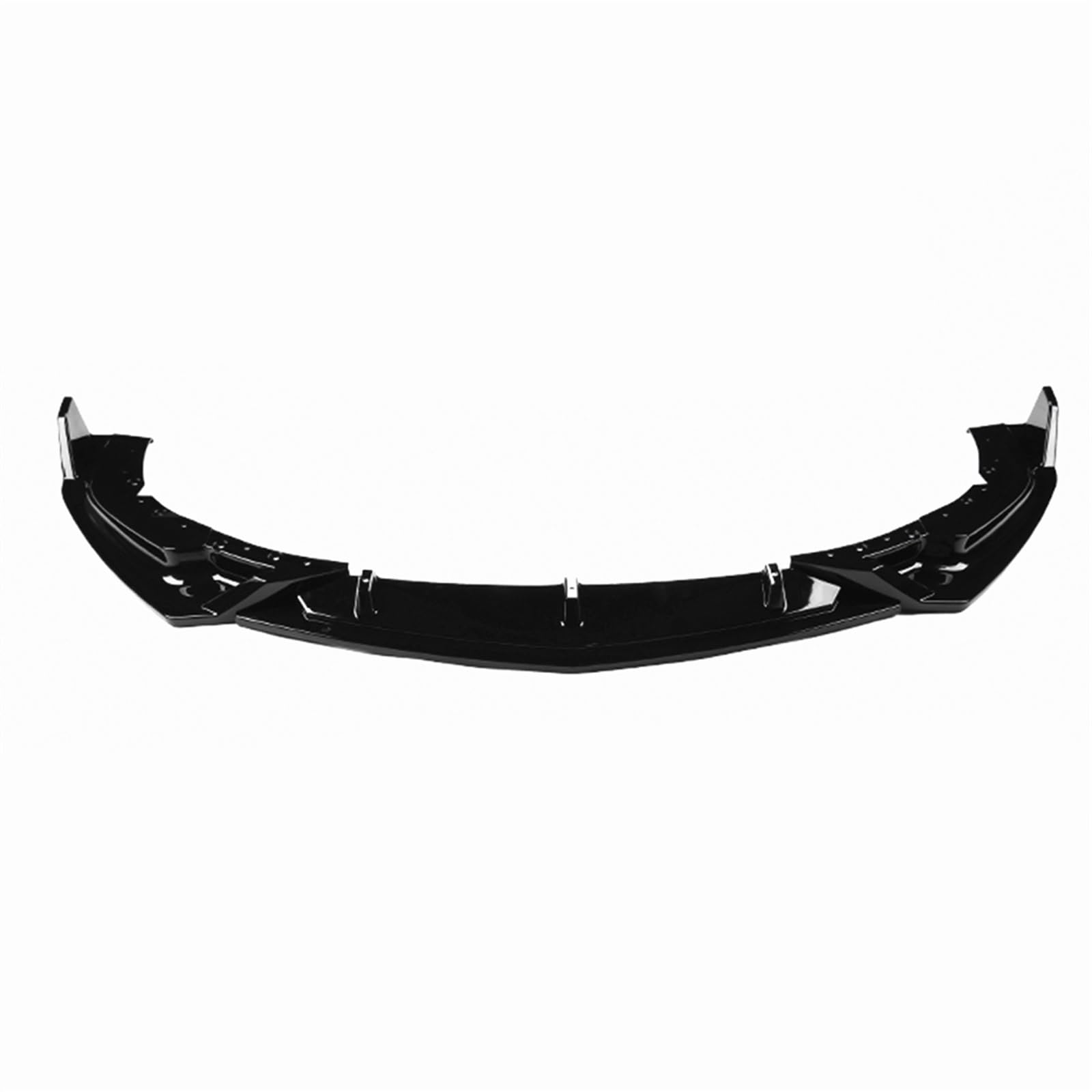 Auto Frontspoiler Frontschürze Spoiler Lippe Auto Untere Bord Klinge Schutz Platte Splitter Kit Für Cadillac Für CT4 2020-2021 Auto Front Bumper Lip Body Kit(Glossy Black) von XJJLYQ