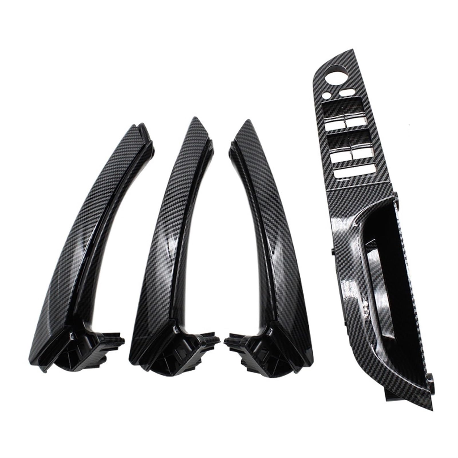 Auto Innentürgriff Für 3 Serie Für E90 E91 316 318 320 325 328 RHD Rechts Hand Fahrer Innen Tür Griff Armlehne Panel Vollen Satz Türgriffabdeckung(35.5 High-end Set) von XJJLYQ