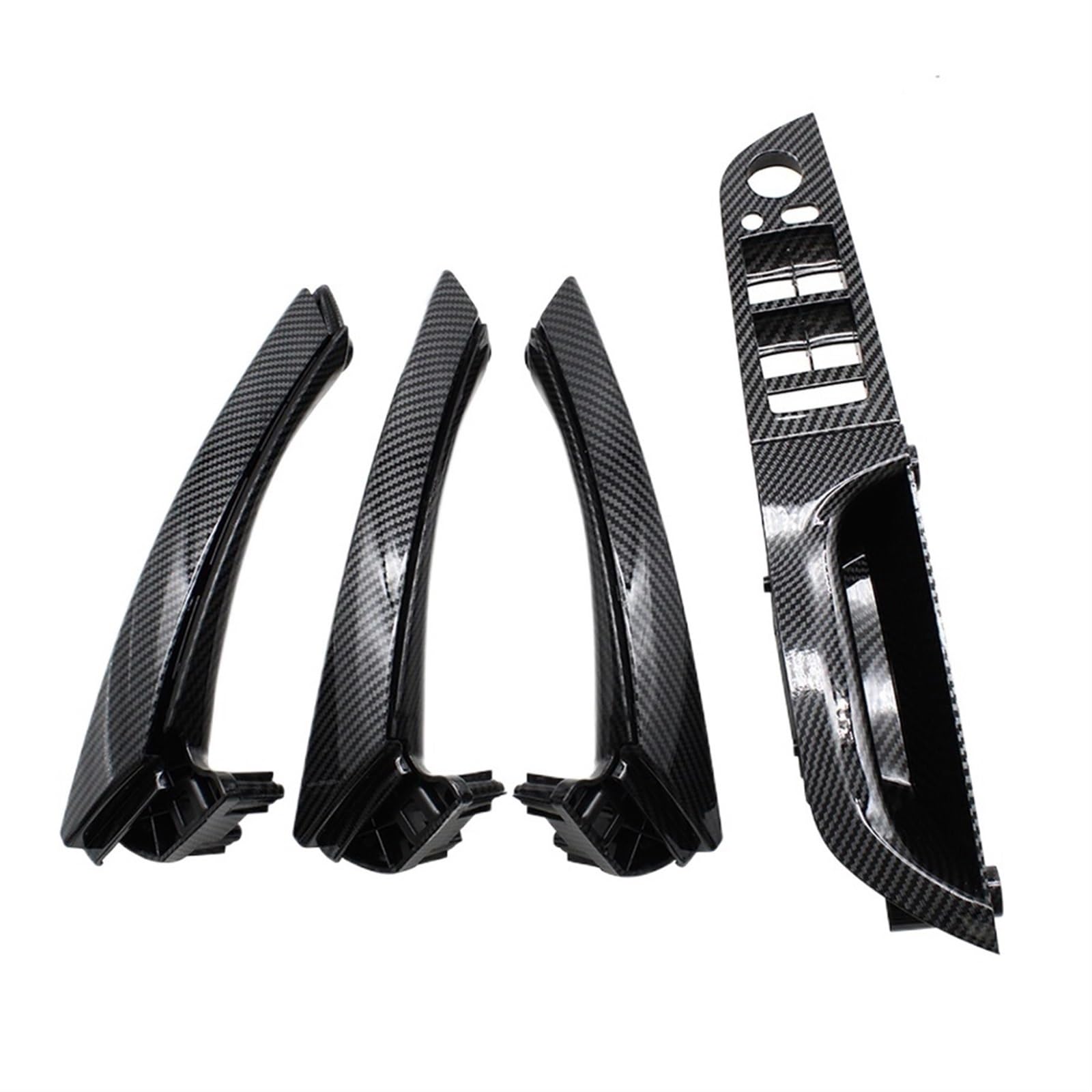 Auto Innentürgriff Für 3 Serie Für E90 E91 316 318 320 325 328 RHD Rechts Hand Fahrer Innen Tür Griff Armlehne Panel Vollen Satz Türgriffabdeckung(37.5 High-end Set) von XJJLYQ