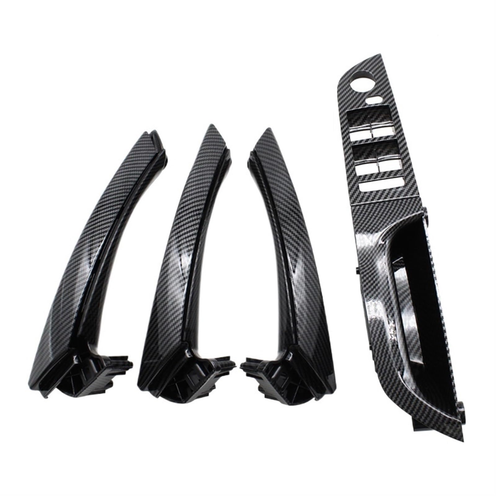 Auto Innentürgriff Für 3 Serie Für E90 E91 316 318 320 325 328 RHD Rechts Hand Fahrer Innen Tür Griff Armlehne Panel Vollen Satz Türgriffabdeckung(37.5 Low-end Set) von XJJLYQ