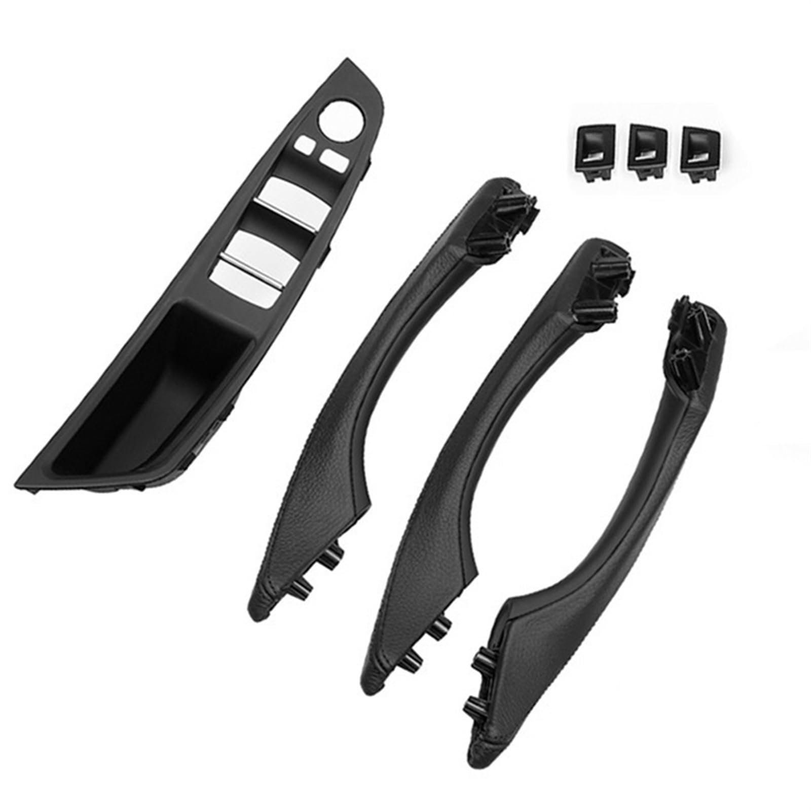 Auto Innentürgriff Für 5 Serie Für F10 F11 F18 2010-2017 7 Stücke Auto Innentürgriff Innenverkleidung Pull Trim Abdeckung Linkslenker Türgriffabdeckung(2) von XJJLYQ