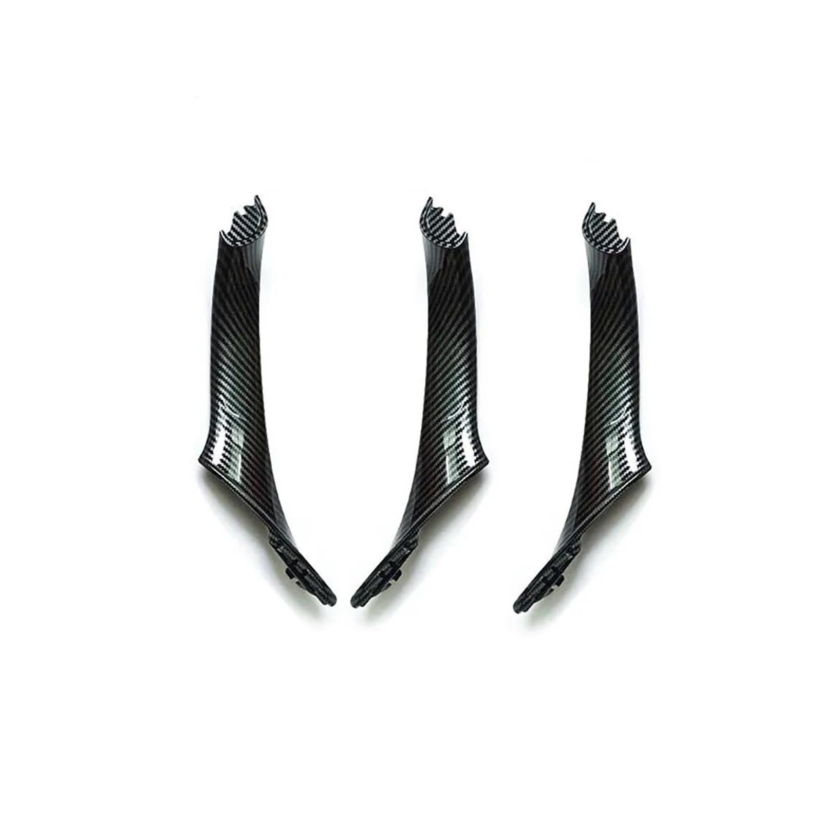 Auto Innentürgriff Für 5 Serie Für F10 Für F11 Für F18 520 Auto Links Rechts Innen Innen Griffe Innen Türgriffabdeckung(Carbonfiber RHD) von XJJLYQ