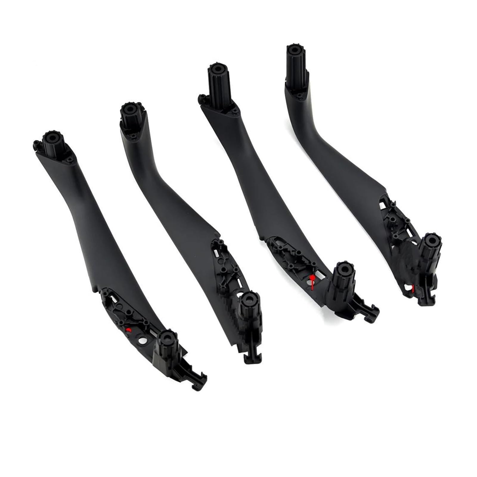 Auto Innentürgriff Für 5 Serie Für G30 Für G31 Für G38 Für F90 Innen Auto Links Rechts Türgriff Innen Panel Trim Türgriffabdeckung(Black Fiber Set) von XJJLYQ