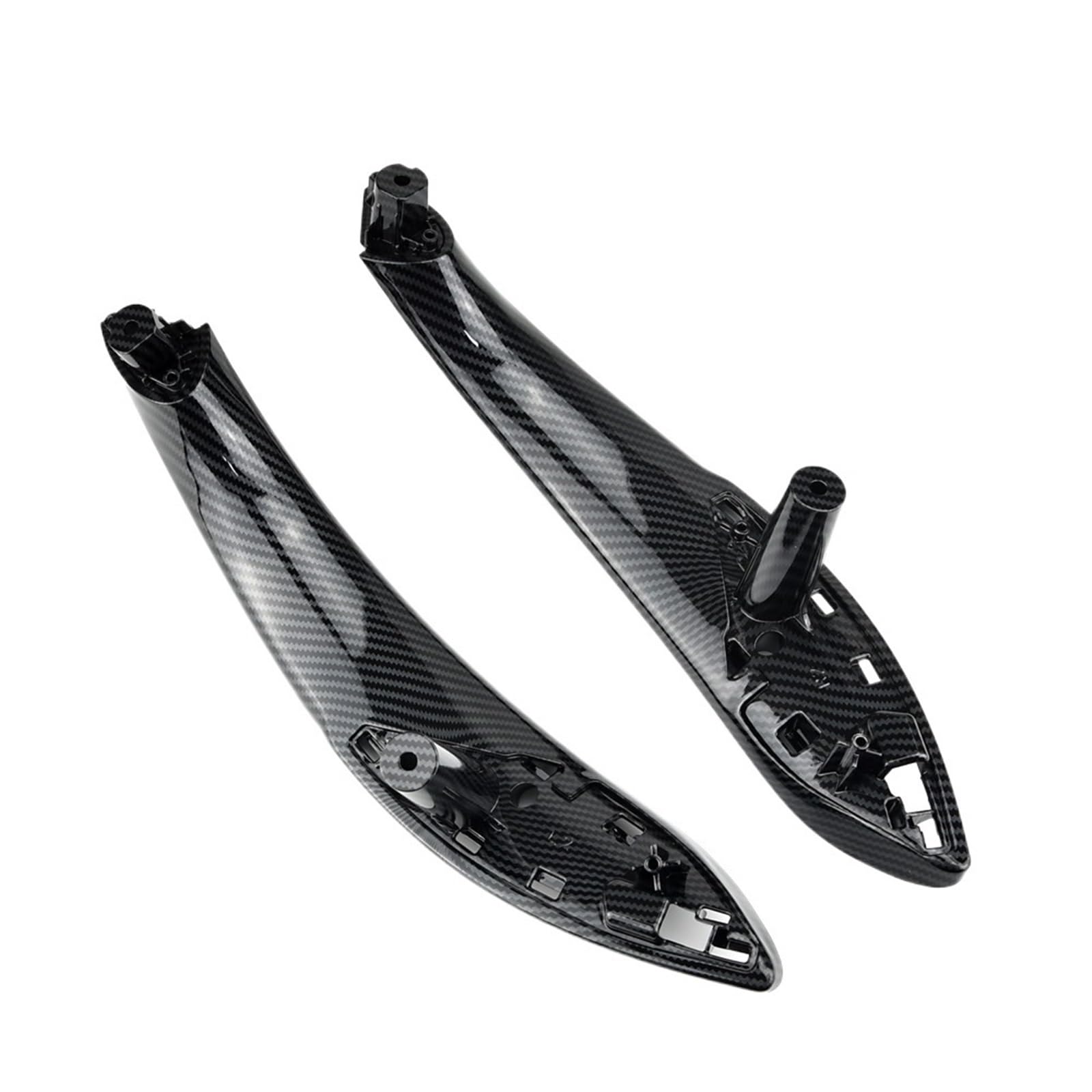 Auto Innentürgriff Für F30 F80 F31 F32 F34 F35 Vorne Links/Rechts Auto Innere Trim Pull Greifen Panel Innen Tür Griffe Türgriffabdeckung(Carbon-2PCS-Rear) von XJJLYQ