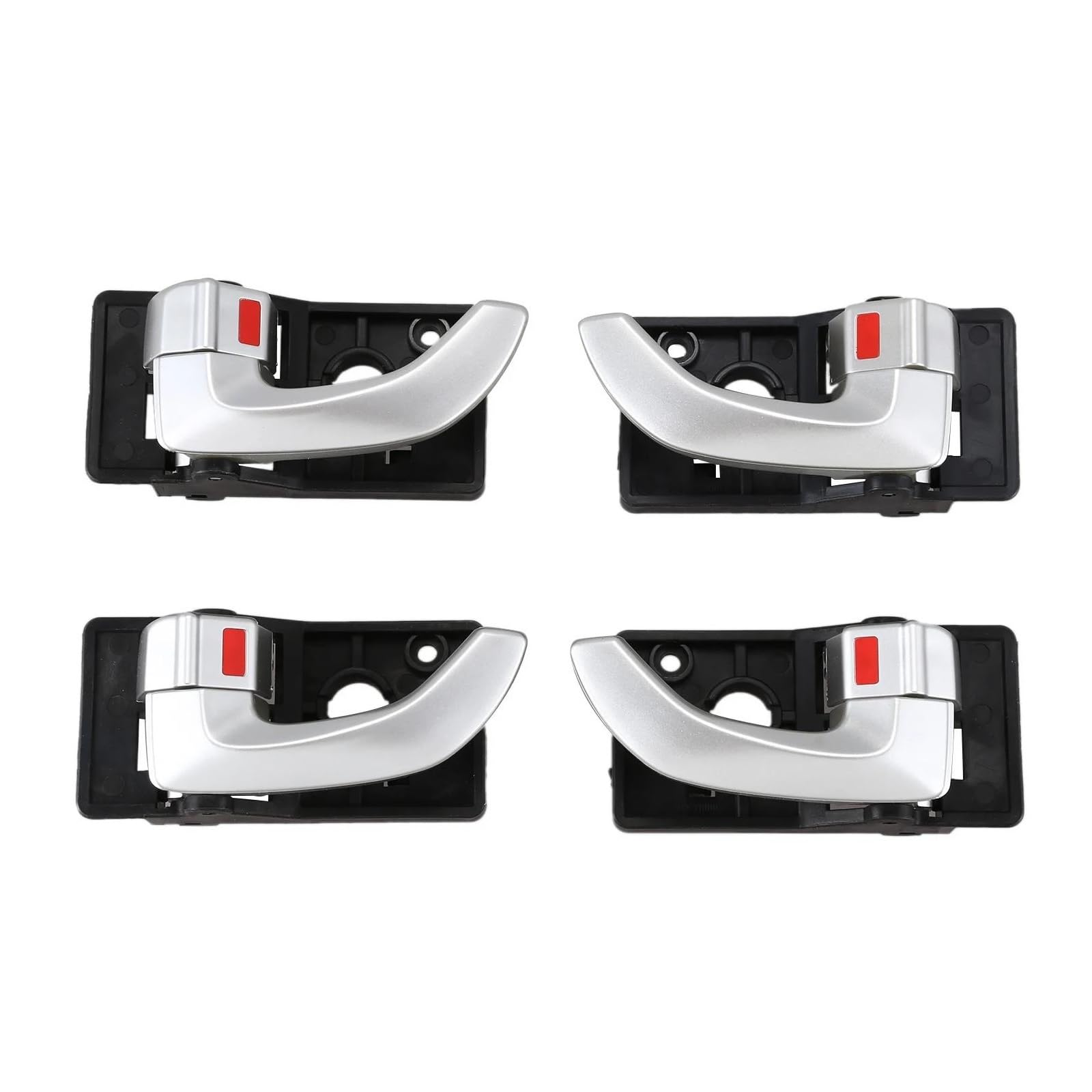 Auto Innentürgriff Für Hyundai Für Tucson 2005 2006 2007 2008 2009 4Pcs Auto Innen Innen Tür Griff Links Rechts Ersatz Set 82620-2Z02 Türgriffabdeckung von XJJLYQ