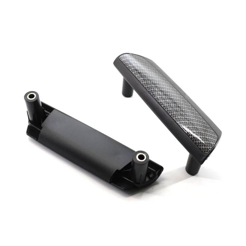 Auto Innentürgriff Für VW Für Transporter Für T5 Für Multivan 2010 2011 2012 2013 2014 2015 1 Paar Auto Innen Tür Griff Links Vorne Türgriffabdeckung(Carbon Fiber Color) von XJJLYQ