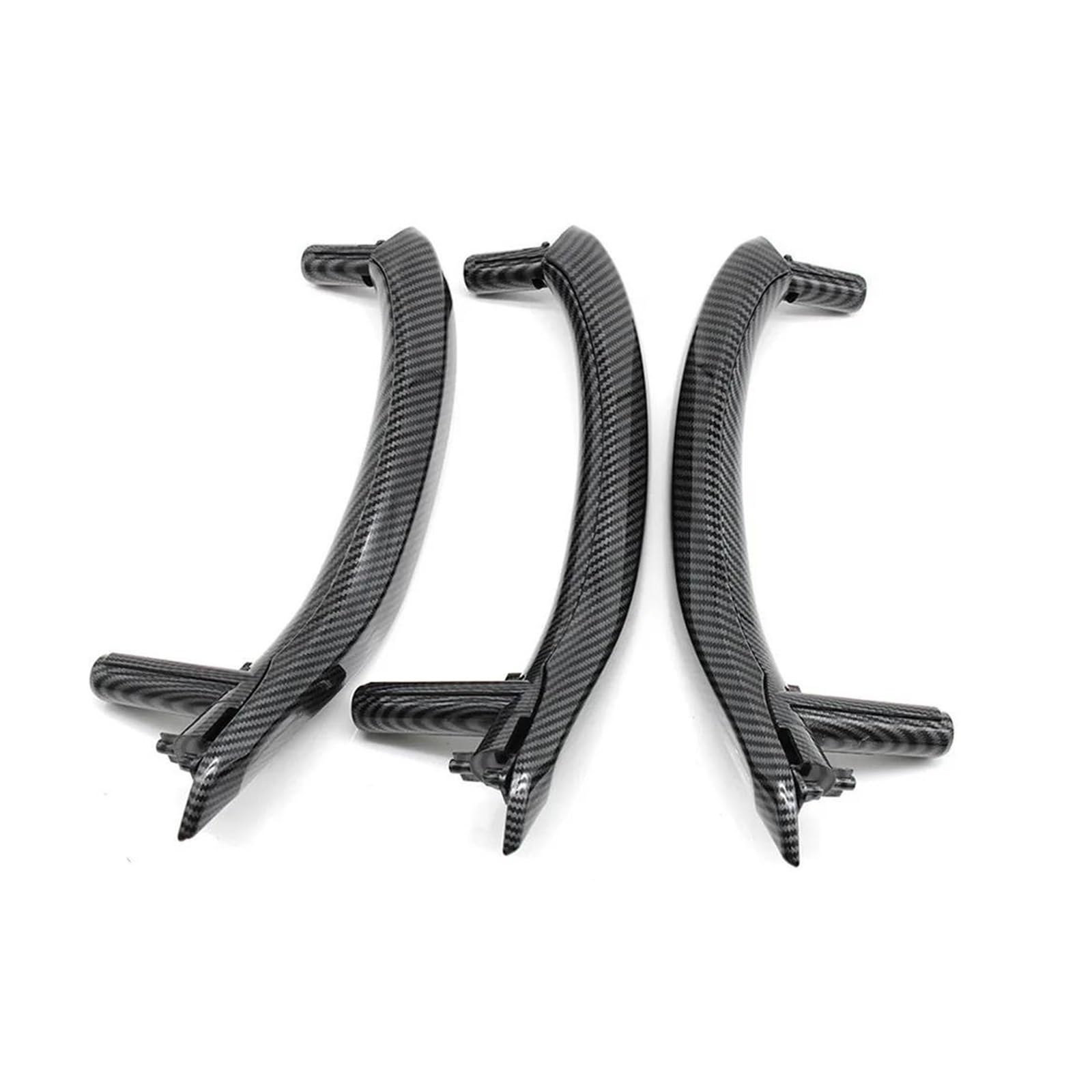 Auto Innentürgriff Für X5 Für X6 Für F15 Für F16 2014-2018 Auto Innen Tür Links Rechts Carbon Faser Griff Mit Äußere Abdeckung Türgriffabdeckung(RHD Handle kit Set) von XJJLYQ