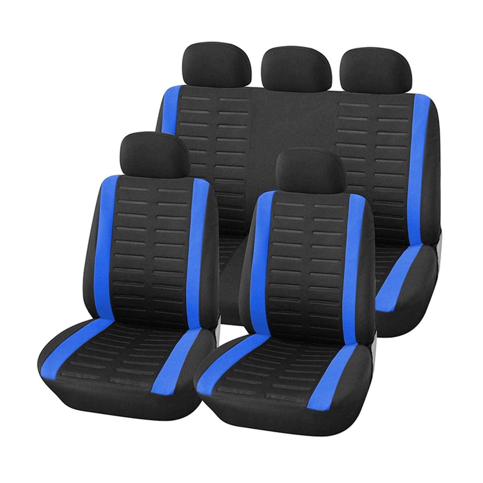 Autositzbezug Autositzbezüge Autoabdeckung Universell Passend Passend Für Die Meisten Und Modelle Für Toyota Für Prius Vordere Autositzbezüge(Blue seat Cover) von XJJLYQ