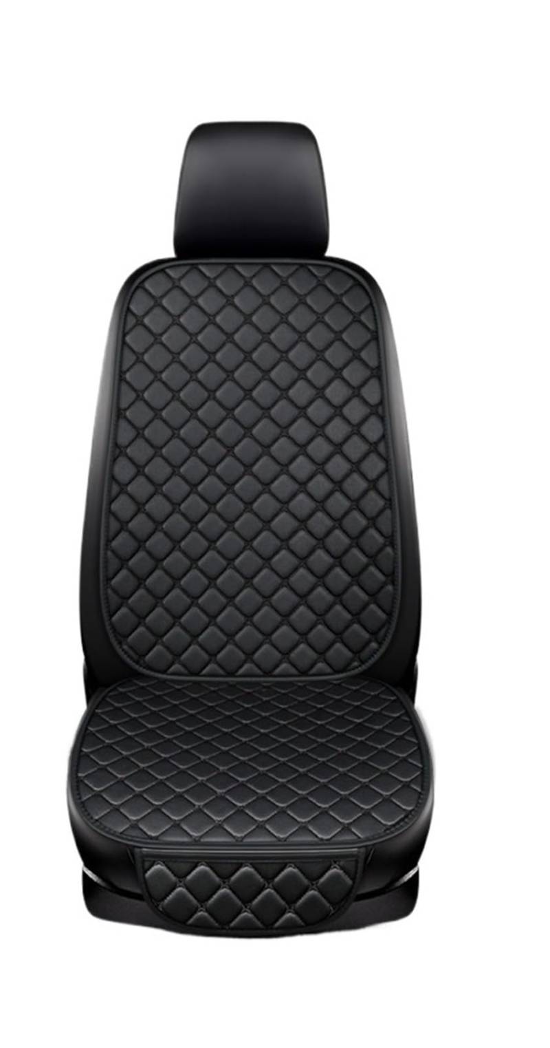 Autositzbezug Autositzbezug Kissen Zubehör Innensitzschutz Für Geely Für Geometry C Vordere Autositzbezüge(Black 1 Seat) von XJJLYQ