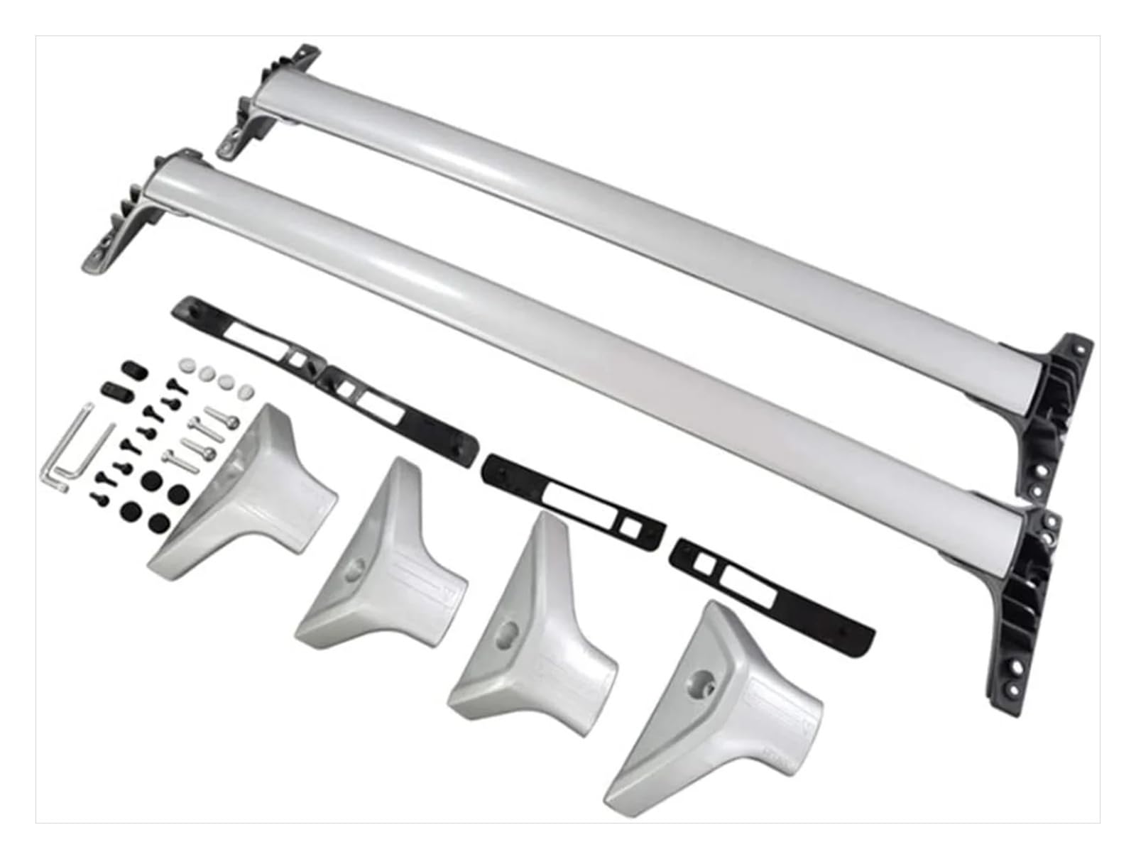 Dachträger Querträger 2 Stück Für Toyota 2019 2020 2021 2022 Für RAV4 Für RAV 4 Dachreling Rack Bars Querstangen Dachträger für Reling von XJJLYQ