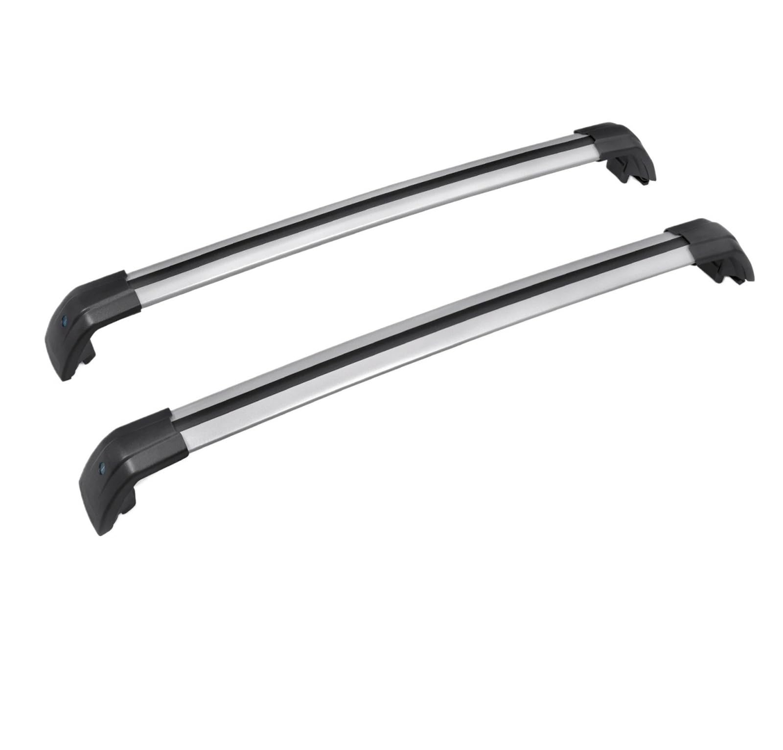 Dachträger Querträger Auto Dach Bars Für Hyundai Für Santa Für Fe 2013 2014 2015 2016 2017 2018 Aluminium Legierung Seite Bars Schienen Dach Rack Gepäck Träger Dachträger für Reling von XJJLYQ