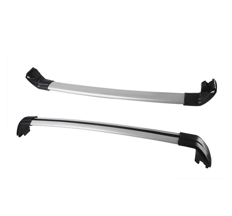 Dachträger Querträger Für Volvo Für XC60 2013 2014 2015 2016 2017 2018 Autodachträger Bars Aluminium Mit Seitenschienen Rood Racks CrossBars Zubehör Dachträger für Reling von XJJLYQ